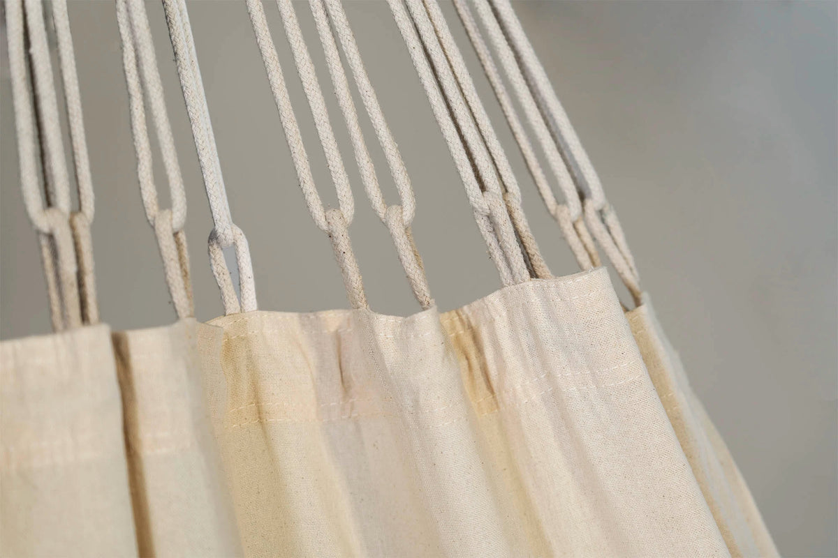 Cordes de soutien du hamac macramé écru