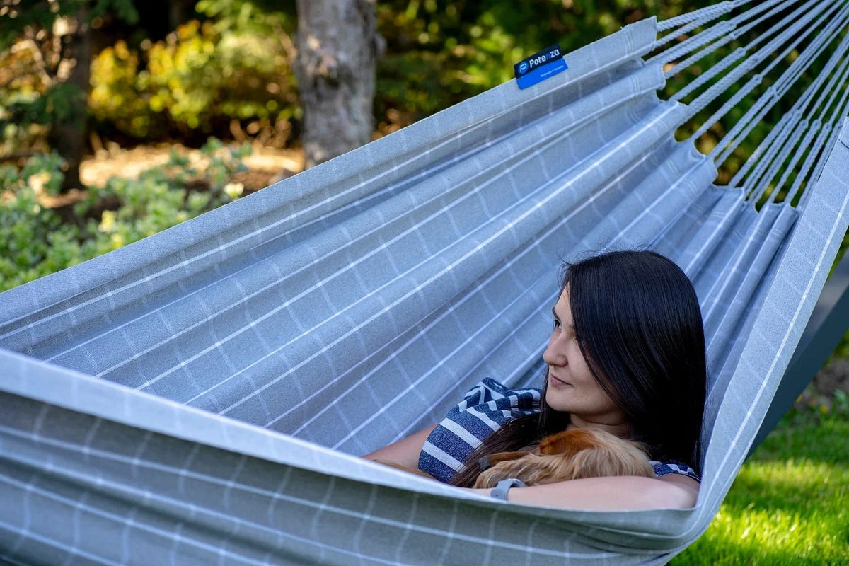Hamac double Cartago 230 x 160 cm - coton, 3 coloris