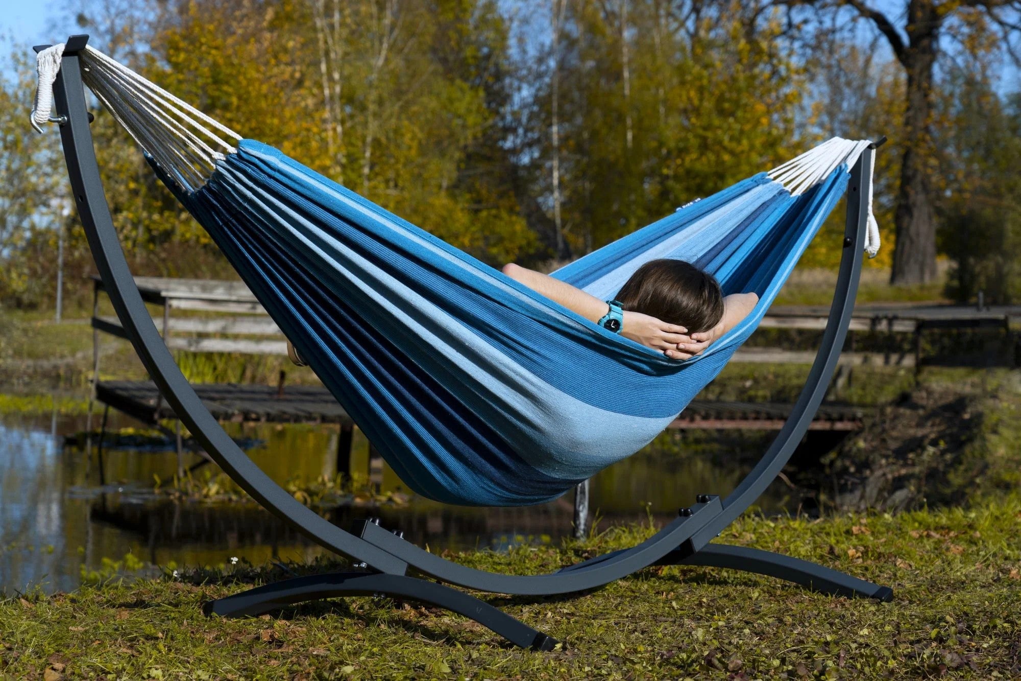 Hamac simple Bicolore | NatureHamac SINGA