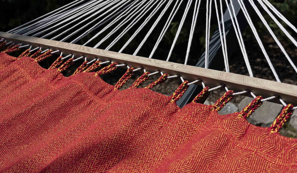Hamac simple sur pied avec barre transversales | NatureHamac MEDELLIN