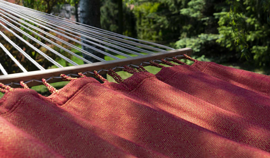 Hamac à cordes avec barres d'écartement | NatureHamac Medellin