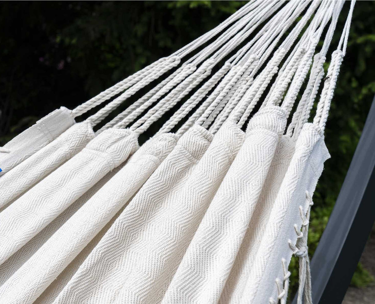 Hamac double Medellin à franges 230 x 160 cm - coton