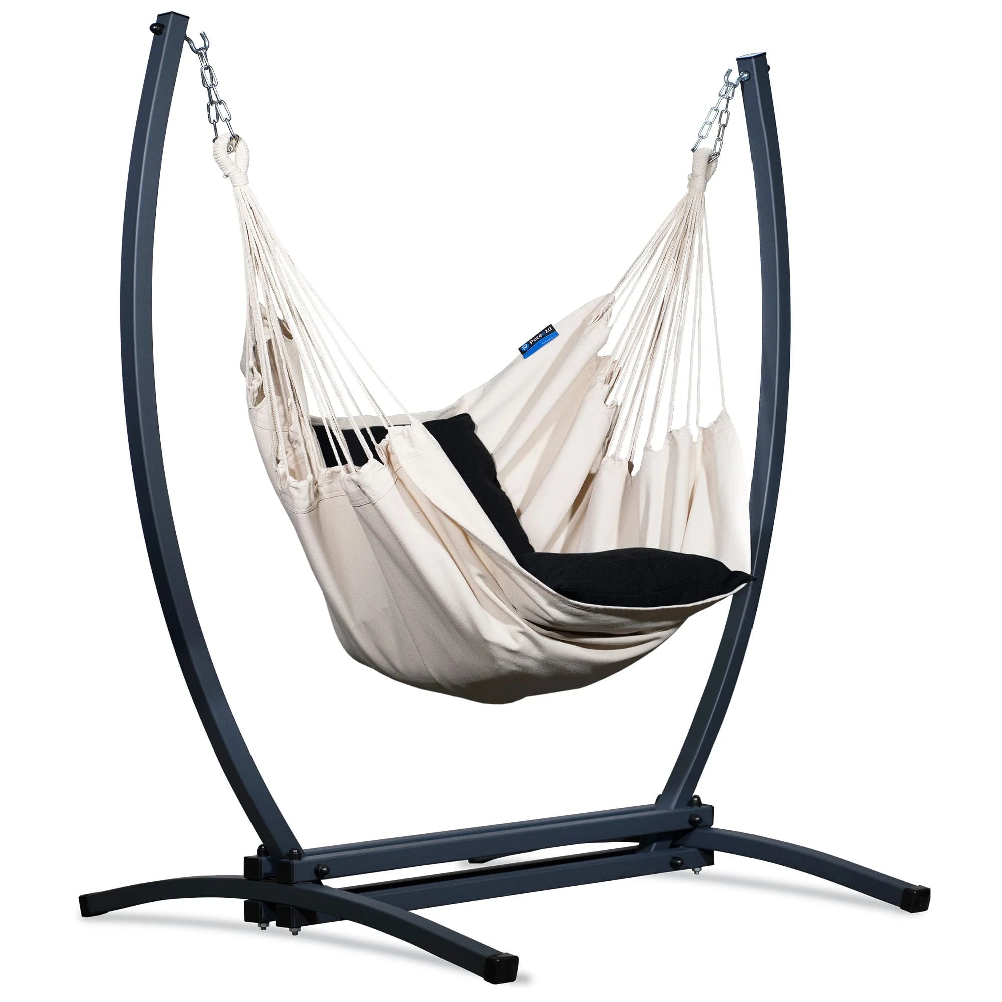 Structure Gazela + chaise Costa écru / graphite - avec coussins / sans coussin