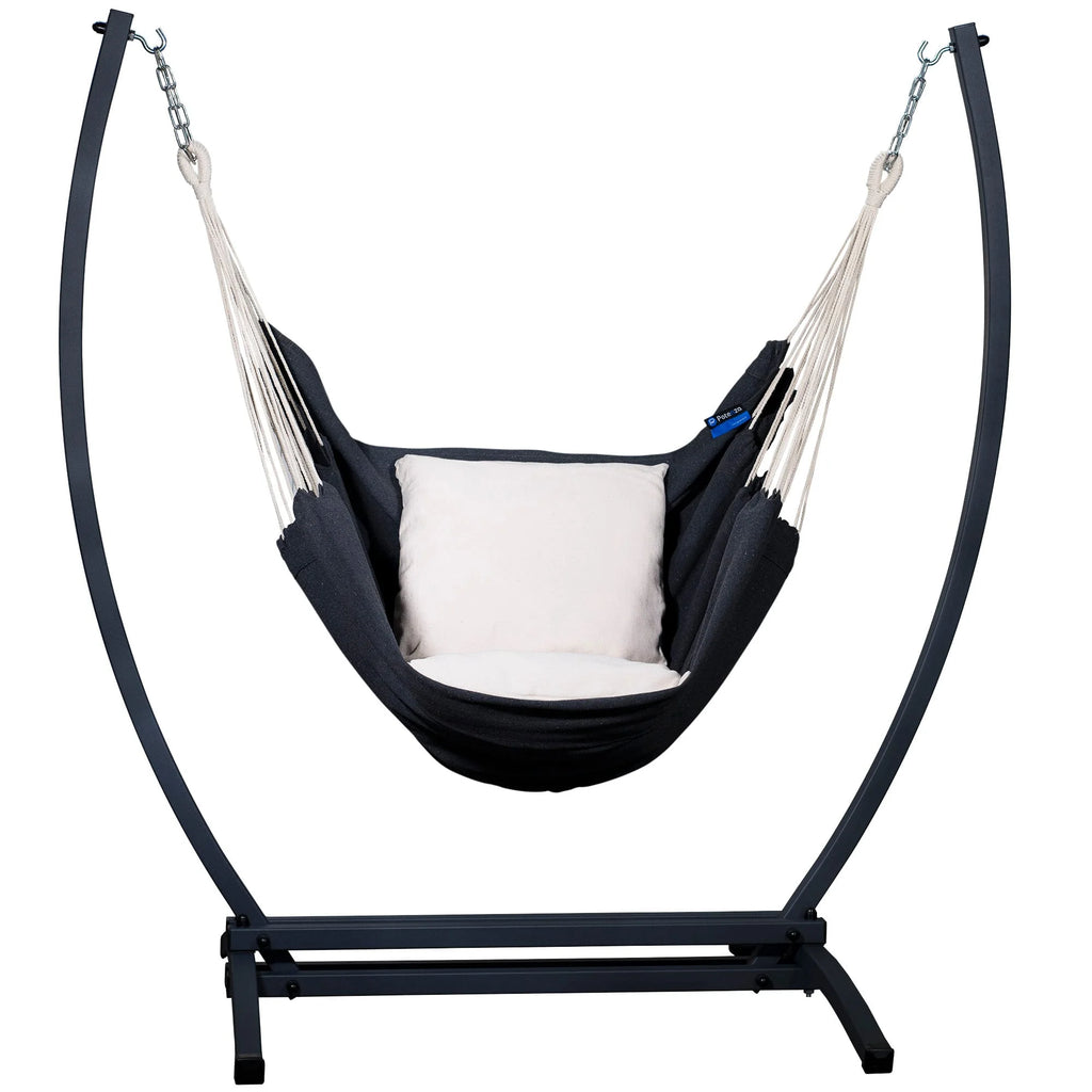 Structure Gazela + chaise Costa écru / graphite - avec coussins / sans coussin