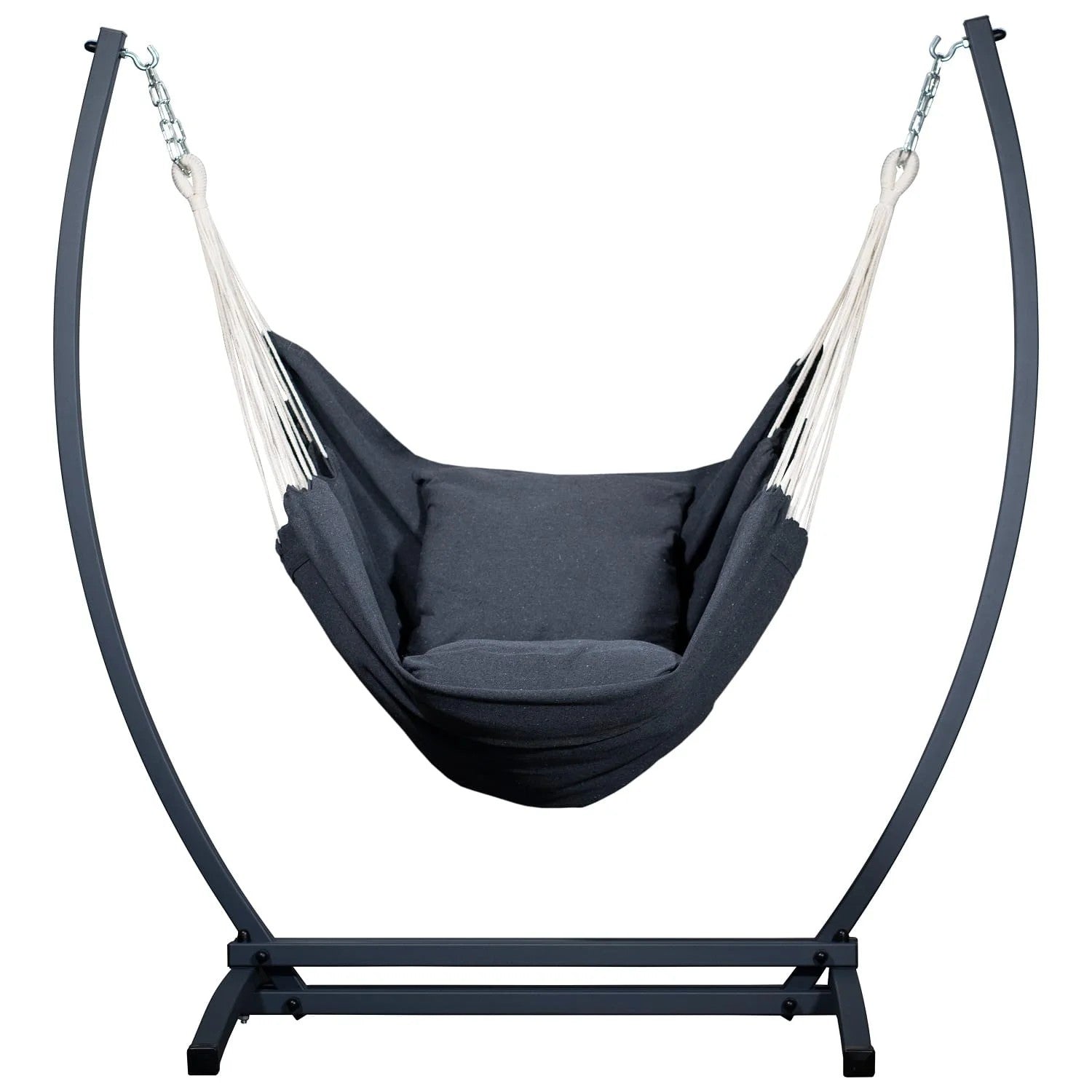 Structure Gazela + chaise Costa écru / graphite - avec coussins / sans coussin