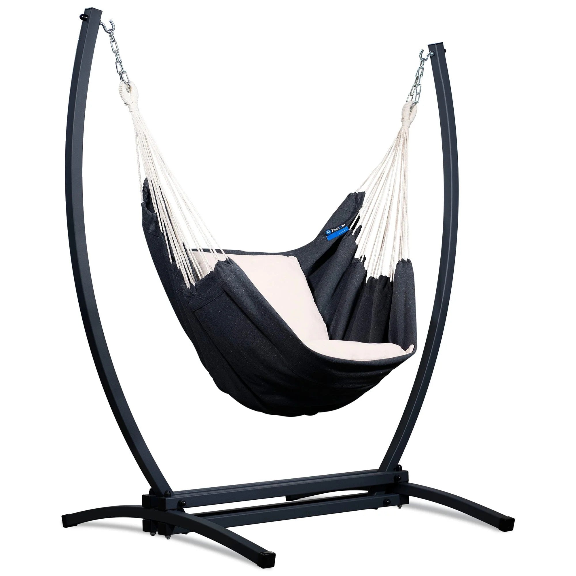 Structure Gazela + chaise Costa écru / graphite - avec coussins / sans coussin