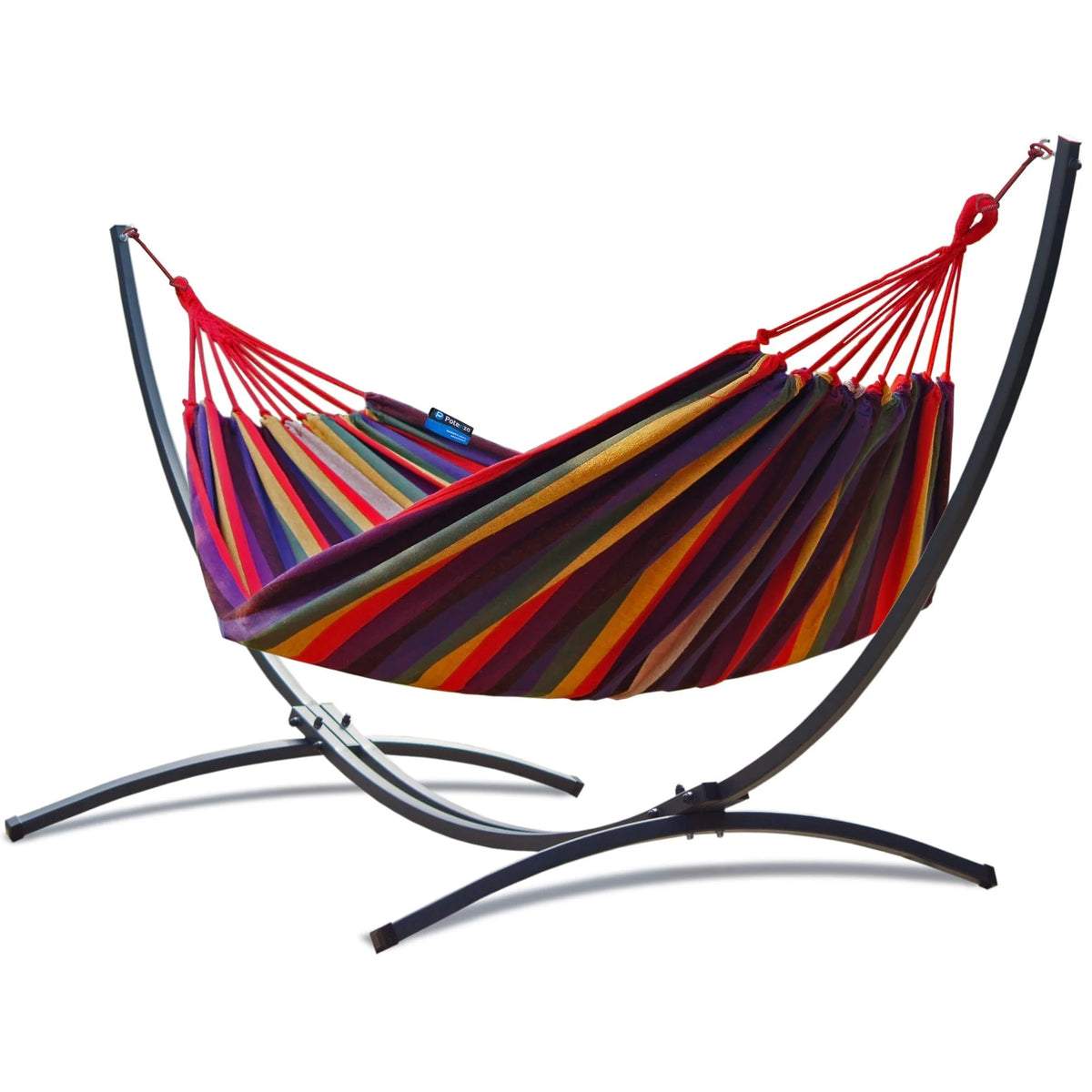 Hängematte Singa 200 x 120 cm auf Gestell Indela - 3 Farben