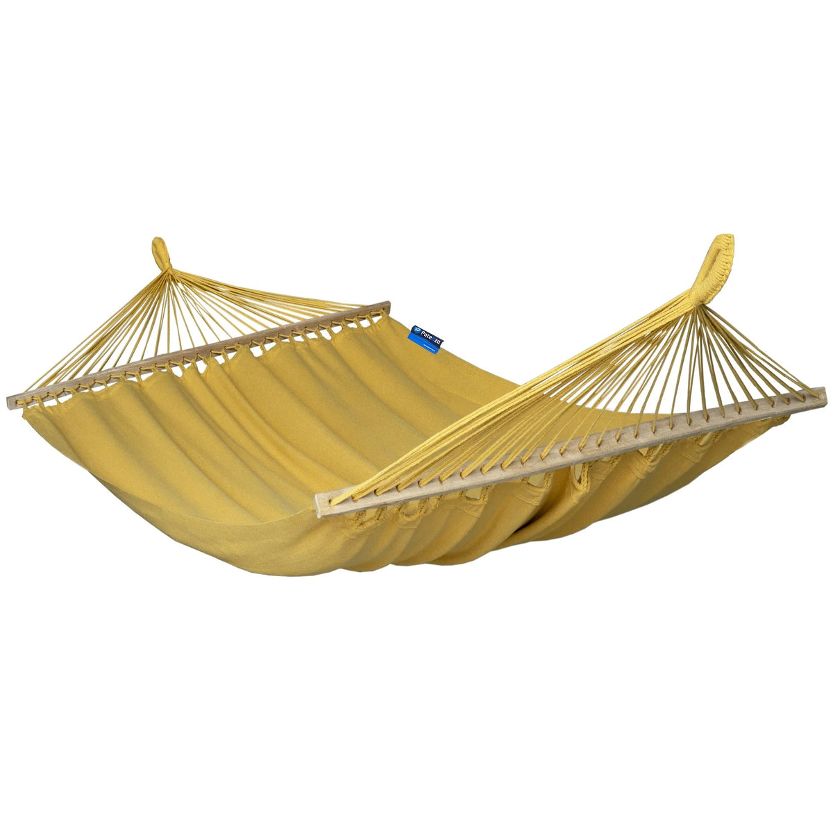 Hamac Merida 215 x 160 cm à barres en bois - 4 coloris