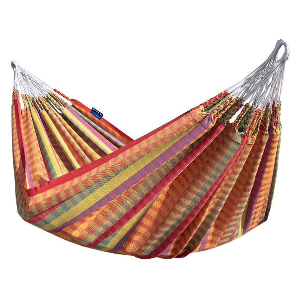 Hamac double Morena 230 x 160 cm - coton tissé main