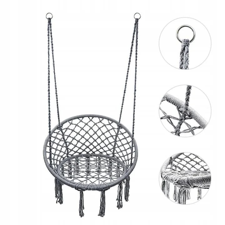 Chaise suspendue bohème PUERTA ( 3 colories )