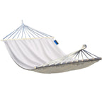 Hanging hammock with wooden spreader bars | NatureHamac ROMA XL