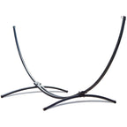 Orange hammock with metal stand | NatureHamac SINGA