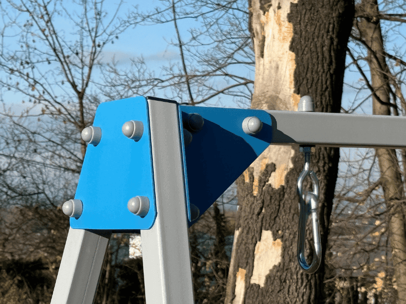Balançoire de jardin  individuelle | NatureHamac Grise