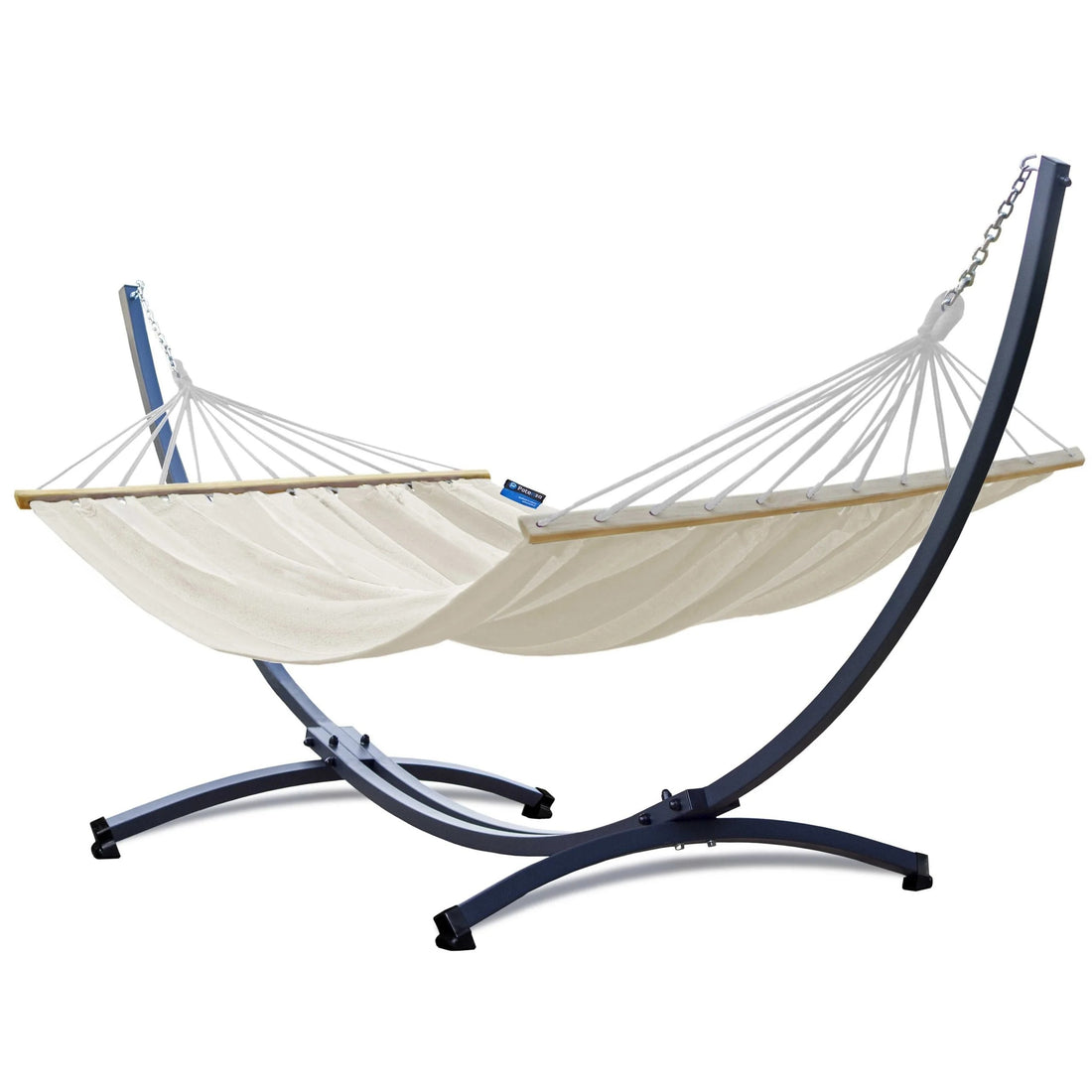 Amaca Roma XL 220 x 160 cm con barre su supporto Grande - 220 kg